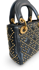 Charger l&#39;image dans la galerie, Christian Dior Supple Lady Dior Studded - Mini
