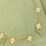 Load image into Gallery viewer, Van Cleef and Arpels Vintage Alhambra 10 Motifs Guilloche Necklace
