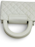 Load image into Gallery viewer, Chanel Kelly Shopping Tote Mini White Calfskin Gold-tone Hardware
