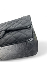 Load image into Gallery viewer, Chanel Timeless Classic Jumbo Black Caviar Silver-tone Hardware
