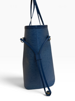 Charger l'image dans la galerie, Louis Vuitton LV Neverful MM, Monogram Denim/Epi Leather, Gold-tone Hardware
