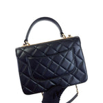 Charger l&#39;image dans la galerie, Chanel Trendy CC Small Black Lambskin Rose Gold Hardware
