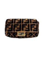 Load image into Gallery viewer, Fendi Baguette Shearling Gold-tone Hardware
