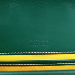 Load image into Gallery viewer, Goyard Belvedere PM Green Goyardine Canvass Palladium Hardware
