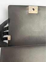 Charger l'image dans la galerie, Chanel Leboy Old Medium Black Calfskin, Ruthenium Hardware

