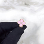 Load image into Gallery viewer, Van Cleef and Arpels VCA Holiday Pendant, Vintage Alhambra Pink Sevres
