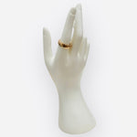 Load image into Gallery viewer, Chanel Coco Crush Quilted Ring, Beige/Pink Gold
Size 58EU/8.5US
