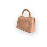 Load image into Gallery viewer, Chanel Coco Handle Extra Mini 21P Pink Caviar Gold-tone Hardware
