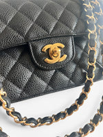 Charger l'image dans la galerie, Chanel Timeless Classic Small Black Caviar Gold-tone Hardware

