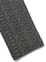 Load image into Gallery viewer, Marc Jacobs The Monogram Denim Straight-Leg Jeans - Black, Womens 27
