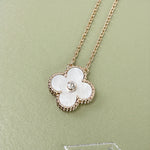Load image into Gallery viewer, Van Cleef and Arpels Vintage Alhambra 1 Motif, Limited Edition Holiday Pendant Necklace
