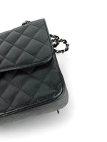 Load image into Gallery viewer, Chanel Timeless Classic Jumbo Black Caviar Silver-tone Hardware
