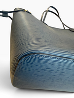 Charger l'image dans la galerie, Louis Vuitton LV Neverful MM, Monogram Denim/Epi Leather, Gold-tone Hardware
