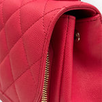 Load image into Gallery viewer, Chanel Business Affinity Small, Strawberry Red Grained Calfskin - Caviar, Gold-tone Hardware
