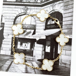 Load image into Gallery viewer, Van Cleef and Arpels Vintage Alhambra 5 Motifs Bracelet
