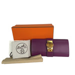 Charger l&#39;image dans la galerie, Hermes Medor Clutch 23 Tosca Swift Leather, 24kt Gold-Plated Hardware
