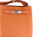 Charger l&#39;image dans la galerie, Hermes So Kelly 22 Togo Calfskin Orange SHW
