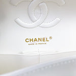 Load image into Gallery viewer, Chanel Timeless Classic Small White Caviar Gold-tone Hardware
