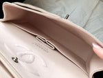 Load image into Gallery viewer, Chanel Timeless Classic Medium Cloud Pink Caviar Silver-tone Hardware M/L
