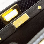 Charger l&#39;image dans la galerie, Fendi Peekaboo Mini Exotic Leather Gold-tone
