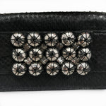 Load image into Gallery viewer, Chanel Python Crystal Beaded Minaudière Evening Clutch
