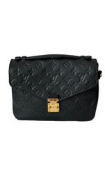 将图片加载到图库查看器，Louis Vuitton LV Pochette Metis Black Monogram Empreinte
