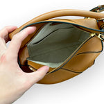 Load image into Gallery viewer, Loewe Puzzle Bag Small Camel Grained Calfskin Gold-tone Hardware
