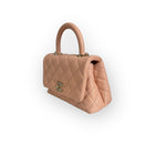 Load image into Gallery viewer, Chanel Coco Handle Extra Mini 21P Pink Caviar Gold-tone Hardware
