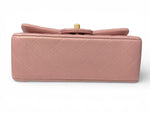 将图片加载到图库查看器，Chanel Mini Top Handle Iridescent Pink Lambskin Gold-tone Hardware
