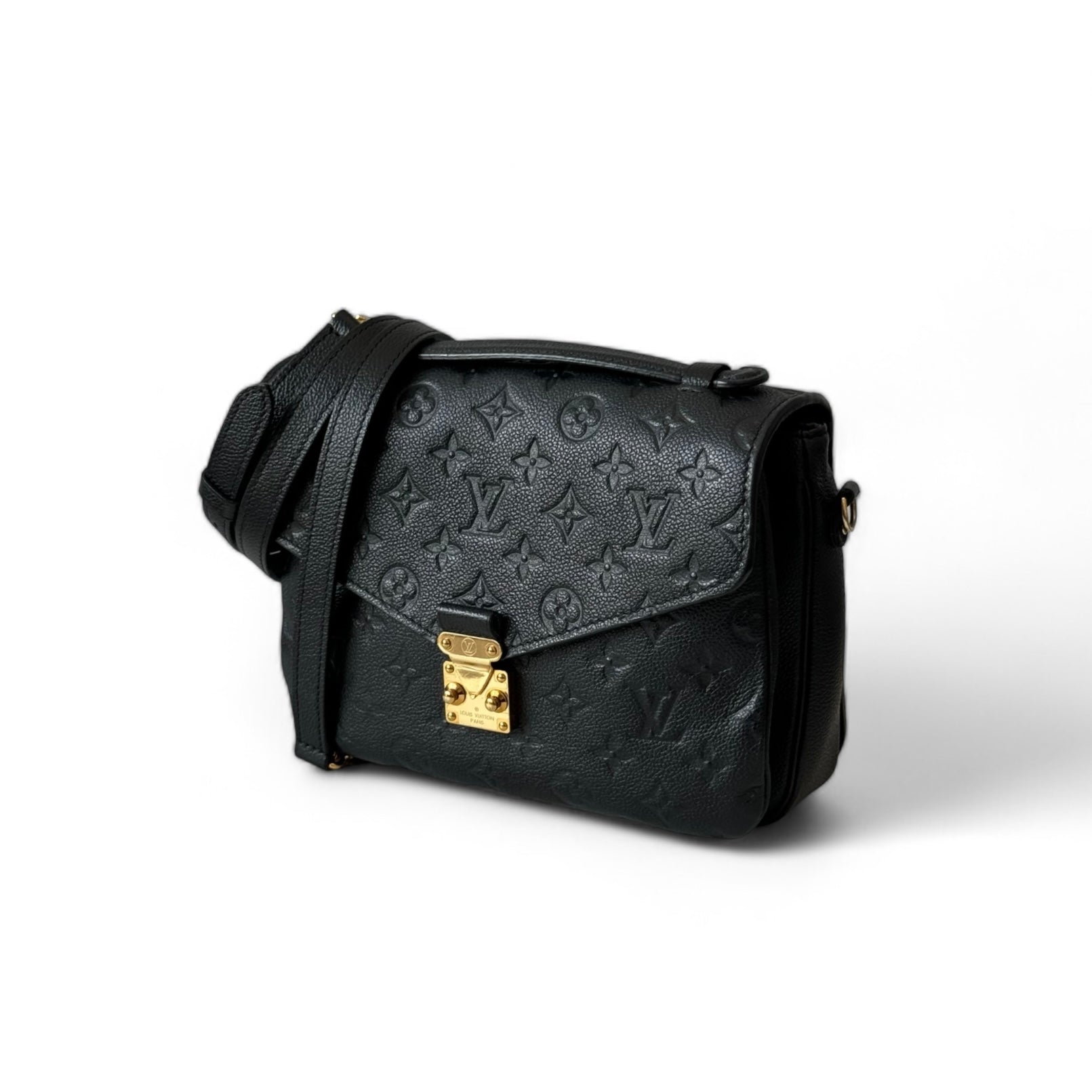 Louis Vuitton LV Pochette Metis Black Monogram Empreinte