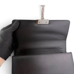 Load image into Gallery viewer, Christian Dior Montaigne 30, Black Calfskin Black Hardware
