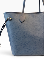 Charger l'image dans la galerie, Louis Vuitton LV Neverful MM, Monogram Denim/Epi Leather, Gold-tone Hardware
