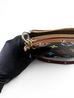 Charger l'image dans la galerie, Louis Vuitton x Takashi Murakami Monogram Multicolore Pochette Accessoires - Black
