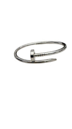 Charger l&#39;image dans la galerie, Cartier Classic Juste Un Clou Bracelet White Gold Size 15
