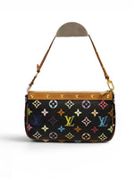 Charger l'image dans la galerie, Louis Vuitton x Takashi Murakami Monogram Multicolore Pochette Accessoires - Black
