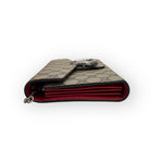 Charger l&#39;image dans la galerie, Gucci Dionysus Ebony/Beige GG Supreme Wallet on Chain, Silver-toned Hardware, Red Interior
