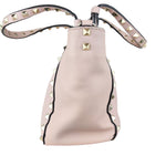 Charger l&#39;image dans la galerie, VALENTINO Rockstud Tote Small Vitello Beige Pink LGHW
