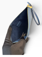 Charger l'image dans la galerie, Louis Vuitton LV Neverful MM, Monogram Denim/Epi Leather, Gold-tone Hardware
