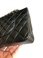 Load image into Gallery viewer, Chanel Timeless Classic Medium Black Lambskin Gold-tone Hardware
