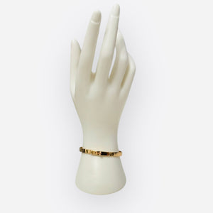 Hermes Kelly Bracelet 4 Diamonds Rose Gold, Small Model