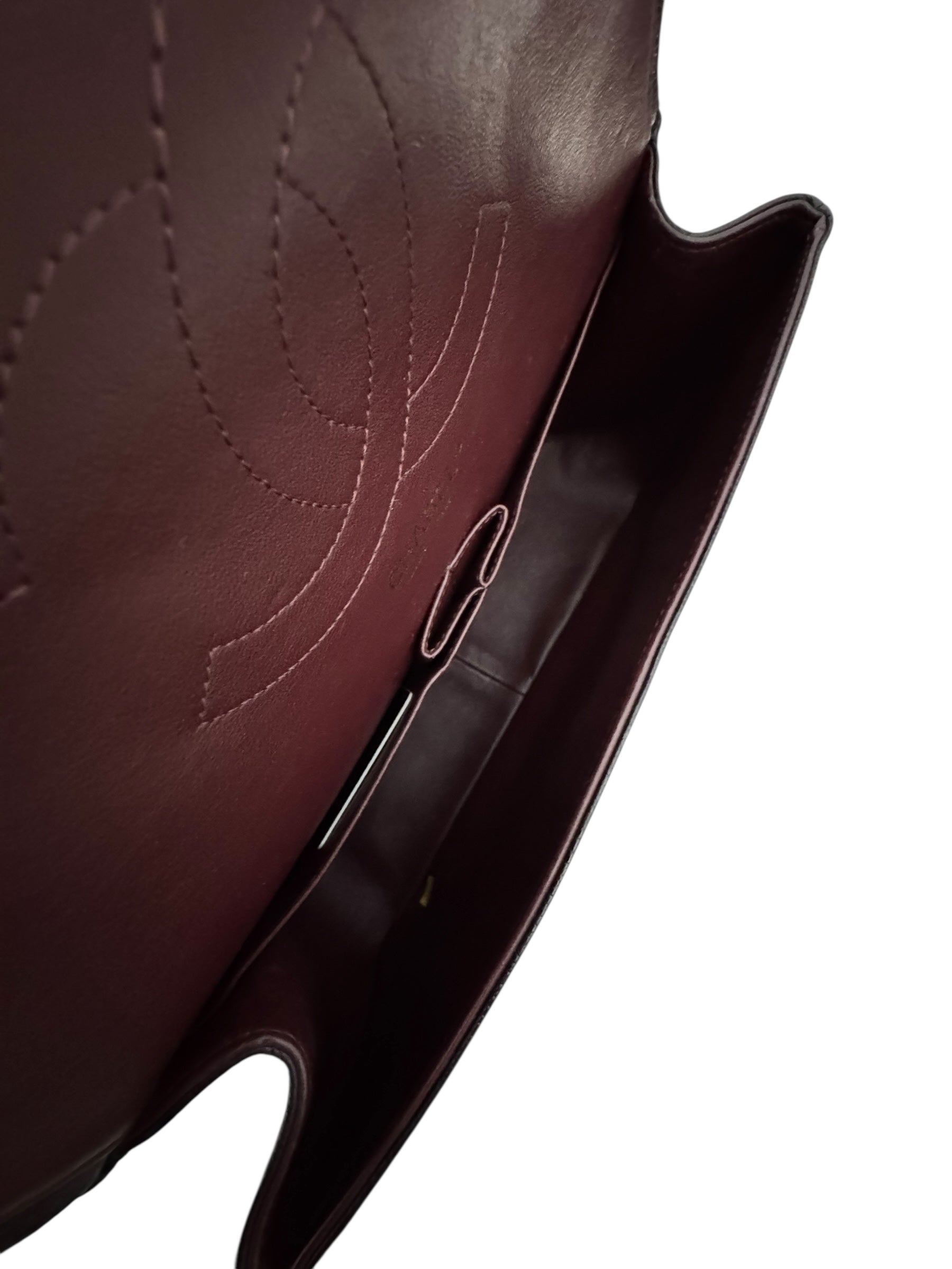 Chanel Timeless Classic Jumbo Black Caviar Gold-tone Hardware