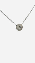 将图片加载到图库查看器，Tiffany &amp; Co. 1837 Circle Pendant Necklace, Diamond White Gold
