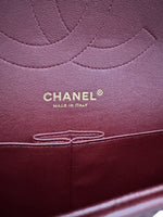 Load image into Gallery viewer, Chanel Timeless Classic Jumbo Burgundy Lambskin Gold-tone Hardware
