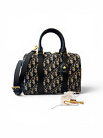 Load image into Gallery viewer, Dior Groove 25 Bag
Blue Dior Oblique Jacquard
