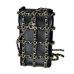 将图片加载到图库查看器，Chanel Phone Clutch on Chain
