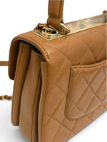 Load image into Gallery viewer, Chanel Trendy CC Small Caramel Lambskin Gold-tone Hardware
