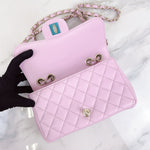 Load image into Gallery viewer, Chanel Mademoiselle Pink Lambskin Gold-tone Hardware
