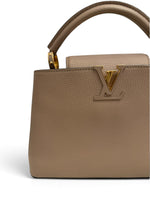 Load image into Gallery viewer, Louis Vuitton LV Capucine BB Etoupe Gold-tone Hardware
