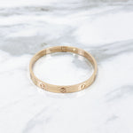 将图片加载到图库查看器，Cartier Classic Love Bracelet Rose Gold Size 20
