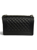 Charger l'image dans la galerie, Chanel Leboy Old Medium Black Calfskin, Ruthenium Hardware
